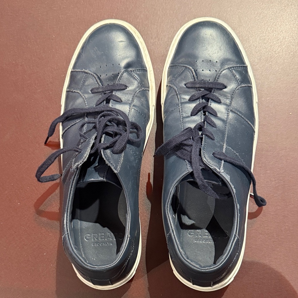 Greats Navy Blue Men's Sneakers
